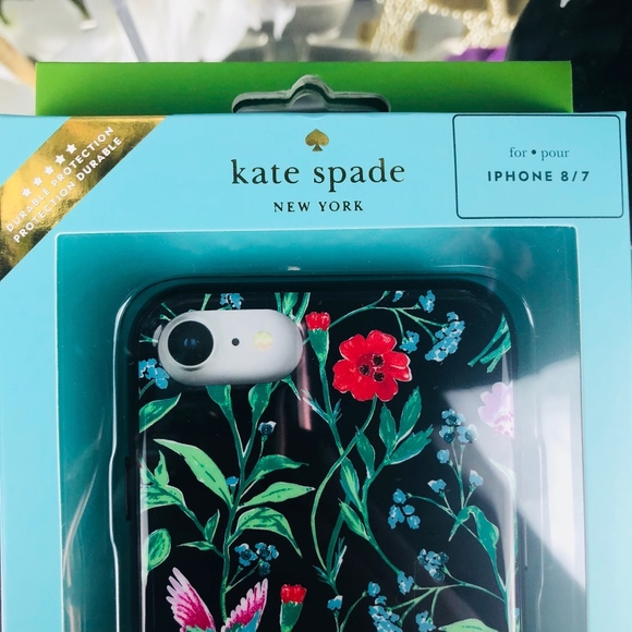Kate Spade iPhone 7/8 Jeweled Jardin Case - Picture 8 of 8